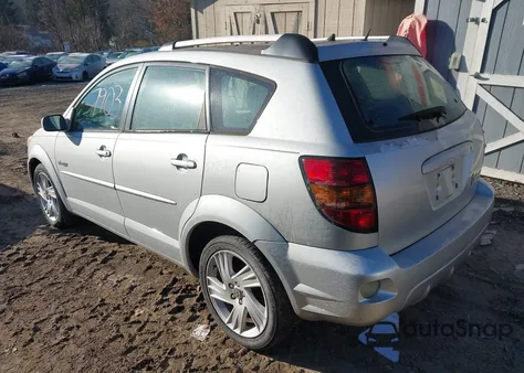 2005 Pontiac Vibe Gt from USA, damaged, VIN 5Y2SN66L55Z408222